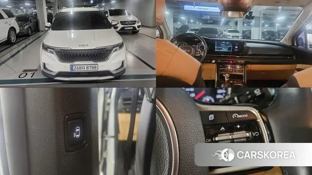 Kia Carnival 4th generation 2022 Белый из Кореи