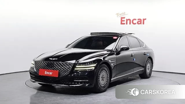 Genesis G80 (RG3) 2021 Черный из Кореи