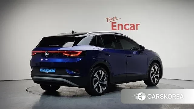 Volkswagen ID.4 2025 Синий из Кореи