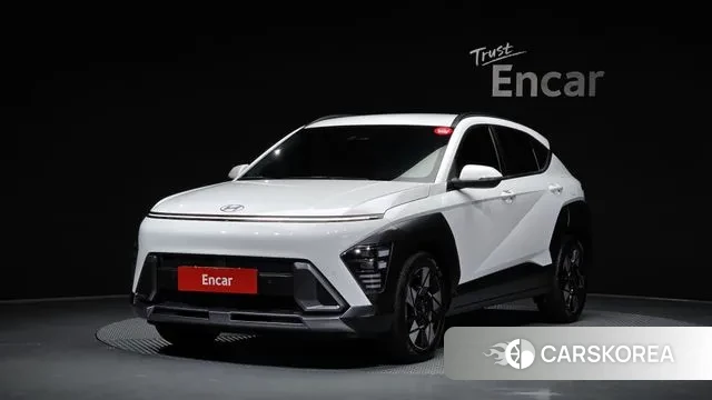 Hyundai Kona Hybrid (SX2) 2023 Белый из Кореи