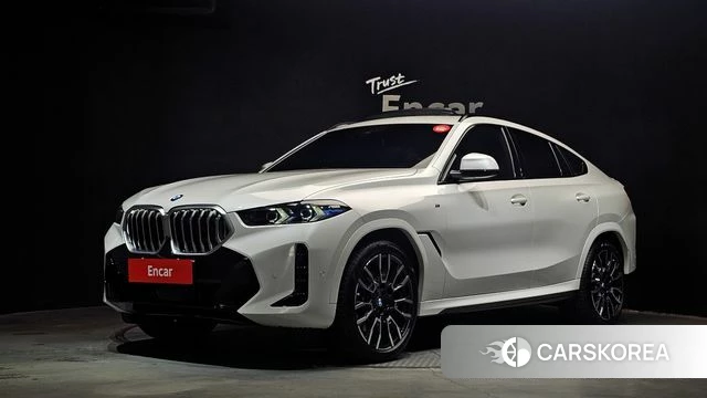 BMW X6 (G06) 2023 Белый из Кореи