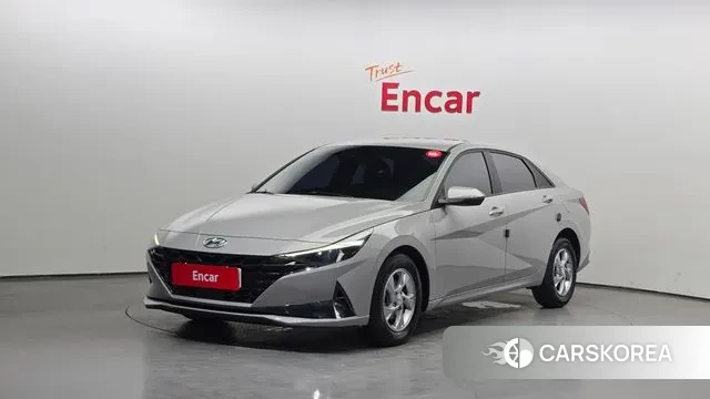Hyundai Avante (CN7) 2021 Серебряный из Кореи