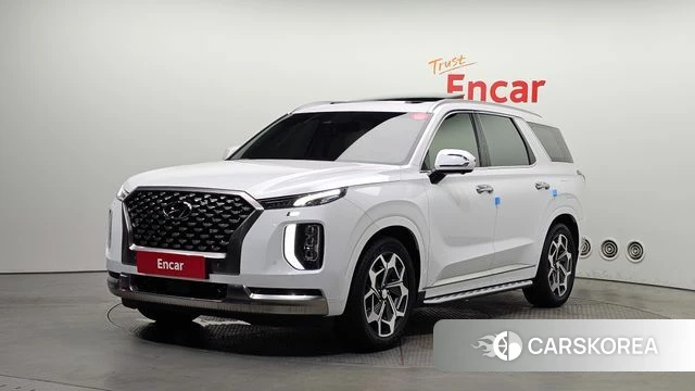 Hyundai Palisade 2022 Белый из Кореи