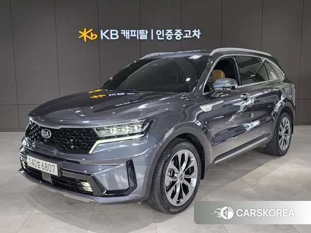 Kia Sorento 4th Generation 2020 Серый из Кореи