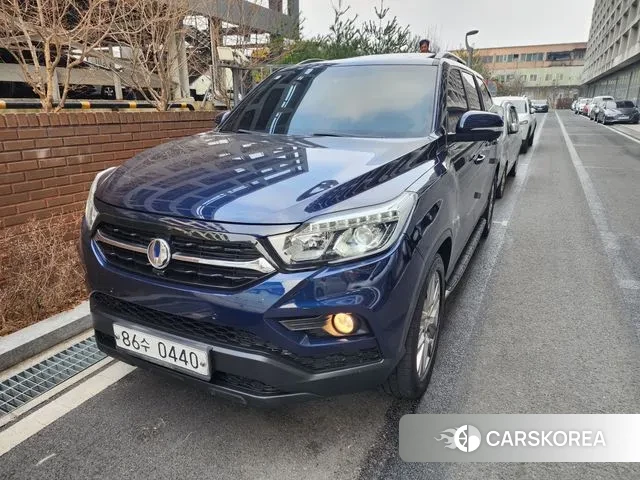 Ssangyong Rexton Sports 2018 Синий из Кореи