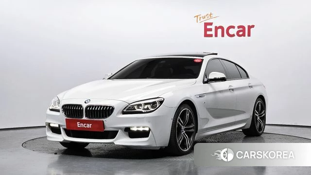 BMW 6 Series (F12) 2018 Белый из Кореи