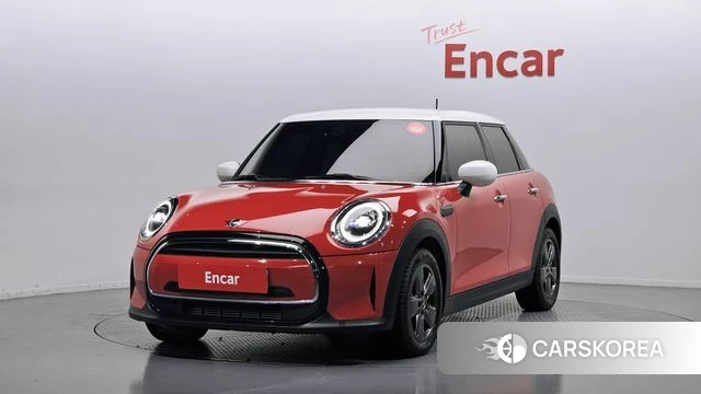 Mini Cooper 2022 Красный из Кореи