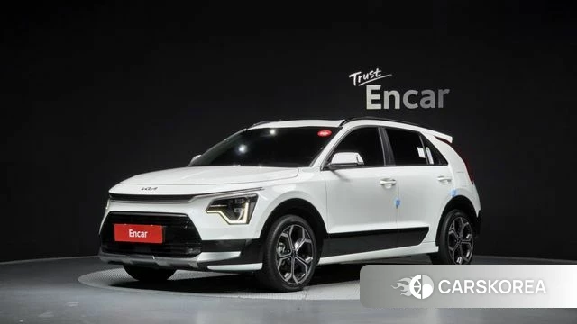 Kia Di Ol Nu Niro 2025 Белый из Кореи