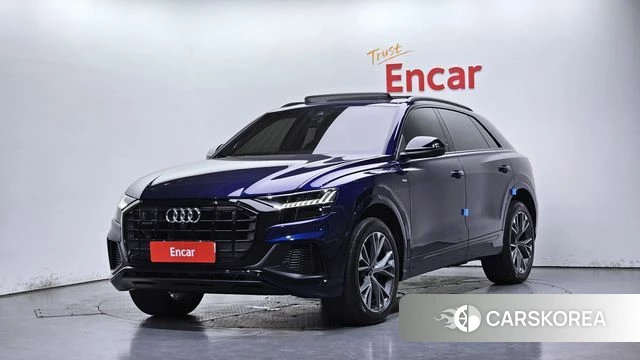 Audi Q8 (4M) 2022 Синий из Кореи