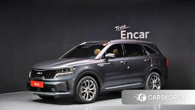 Kia Sorento 4th Generation 2022 Серый из Кореи