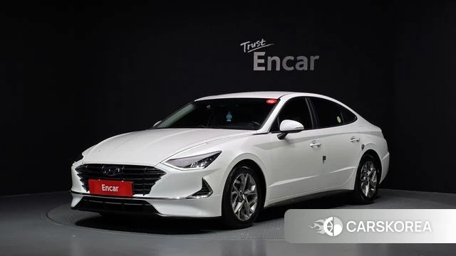 Hyundai Sonata (DN8) 2021 Белый из Кореи