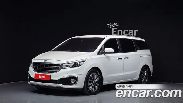 Kia All New Carnival 2018 Белый из Кореи