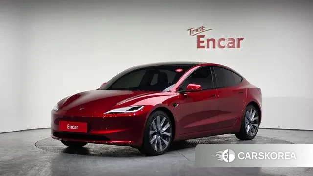 Tesla Model 3 2024 Красный из Кореи
