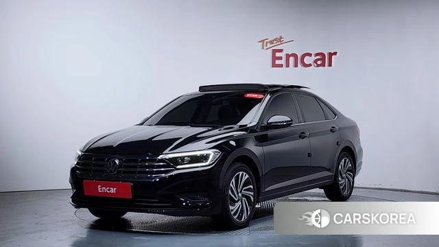 Volkswagen 7th Generation of Jetta 2021 Черный из Кореи