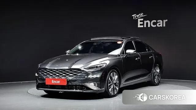 Kia K8 2021 Серый из Кореи