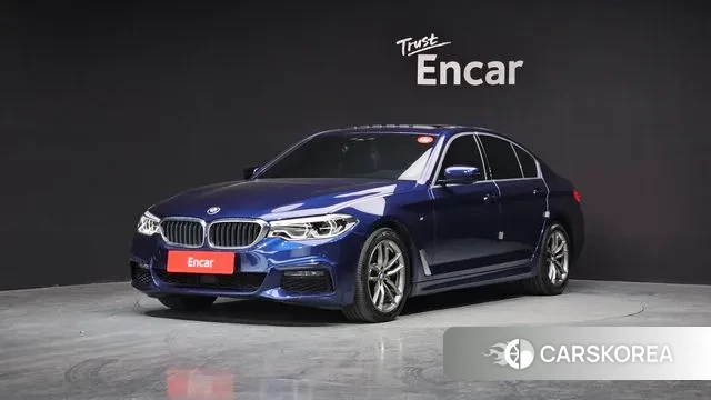 BMW 5 Series (G30) 2020 Синий из Кореи