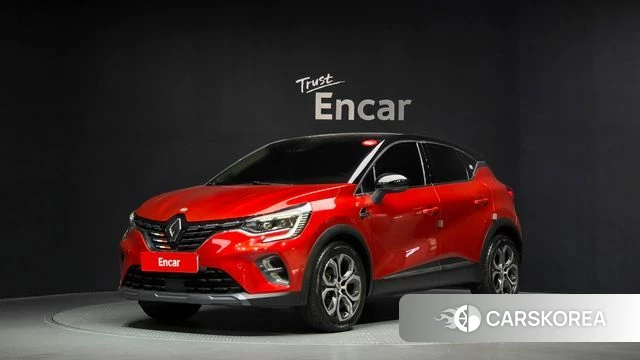 Renault Korea (Samsung) Capture 2021 Красный из Кореи