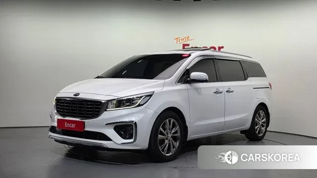Kia The New Carnival 2019 Белый из Кореи