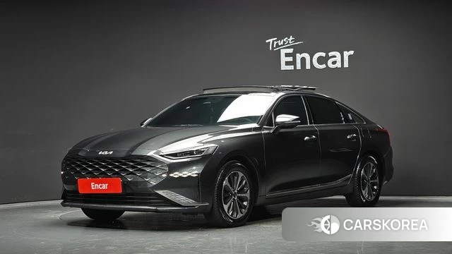 Kia K8 Hybrid 2022 Серый из Кореи