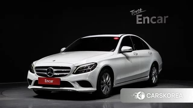 Mercedes-Benz C-Class W205 2020 Белый из Кореи