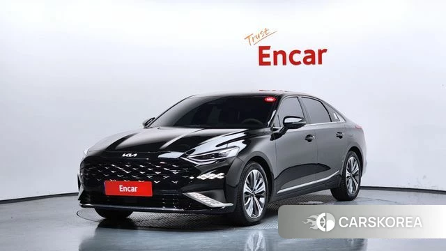 Kia K8 Hybrid 2023 Черный из Кореи