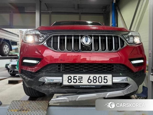 Ssangyong Rexton Sports Cannes 2019 Красный из Кореи