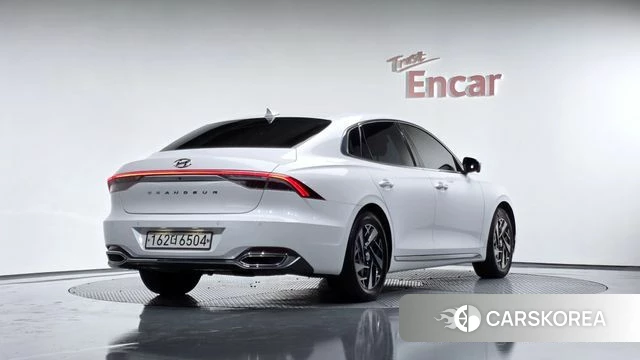 Hyundai The New Grandeur IG Hybrid 2020 Белый из Кореи