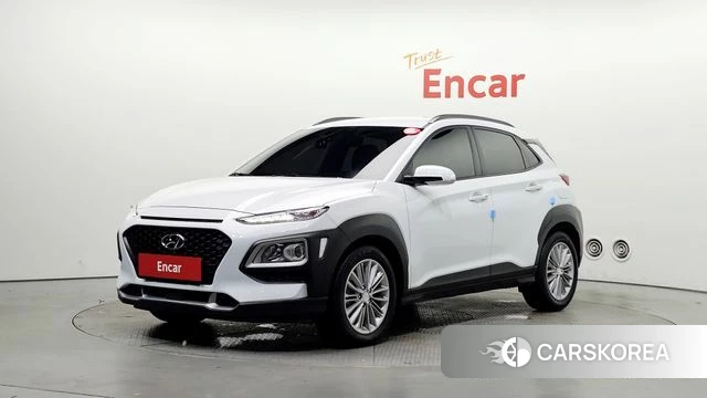 Hyundai Kona 2019 Белый из Кореи