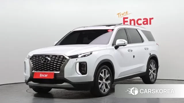 Hyundai Palisade 2021 Белый из Кореи