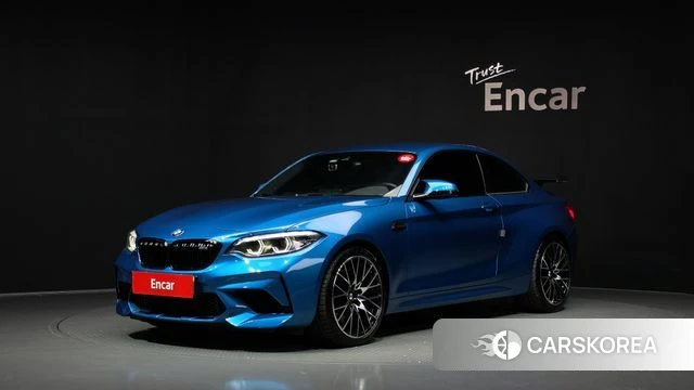 BMW M2 (F87) 2019 Синий из Кореи