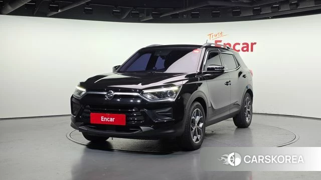Ssangyong Beautiful Korando 2019 Черный из Кореи