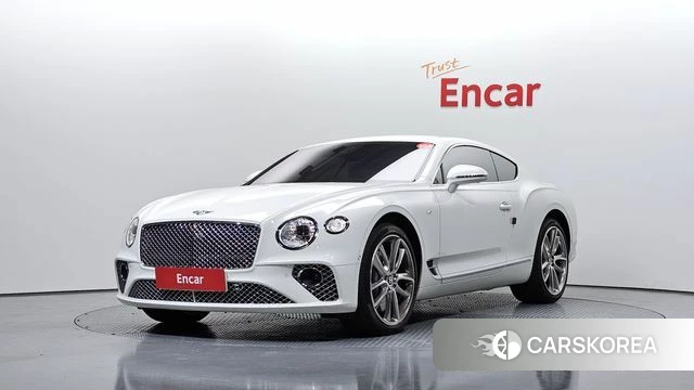 Bentley Continental GT 3rd Generation 2020 Белый из Кореи