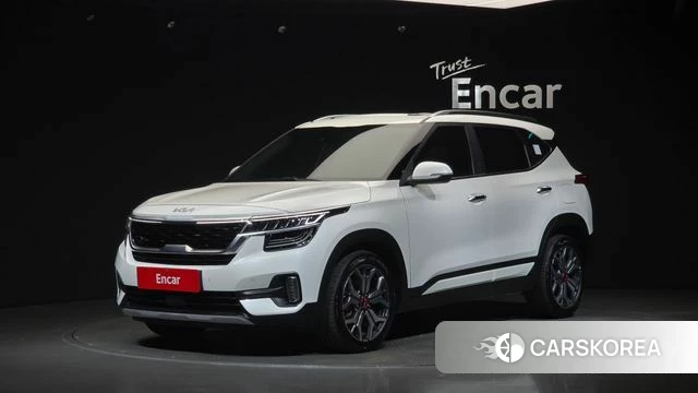 Kia Seltos 2022 Белый из Кореи