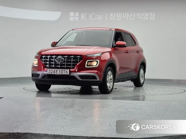 Hyundai Venue 2021 Красный из Кореи