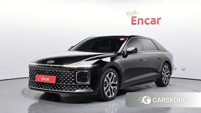 Hyundai Grandeur (GN7) 2023 Черный из Кореи