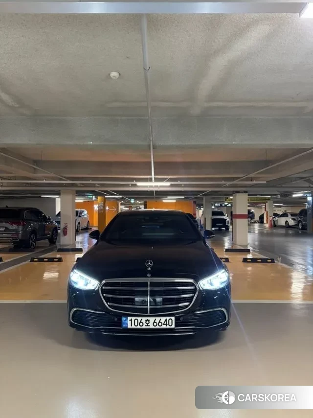 Mercedes-Benz S-Class W223 2023 Черный из Кореи