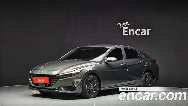 Hyundai Avante (CN7) 2021 Серый из Кореи