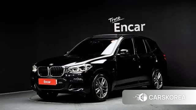 BMW X3 (G01) 2020 Черный из Кореи