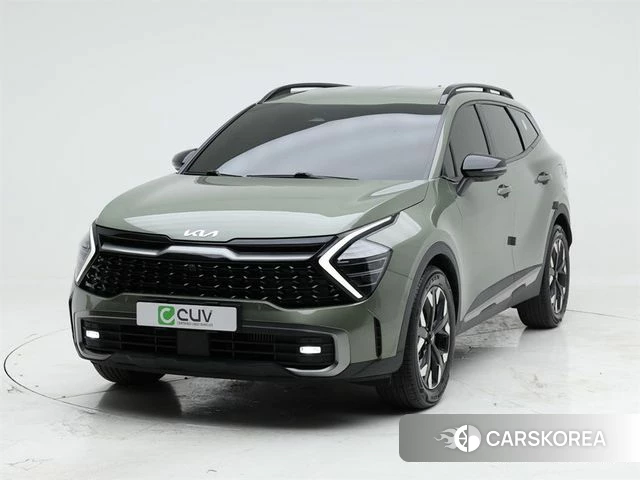Kia Sportage 5th Generation 2022 Светло-зеленый из Кореи