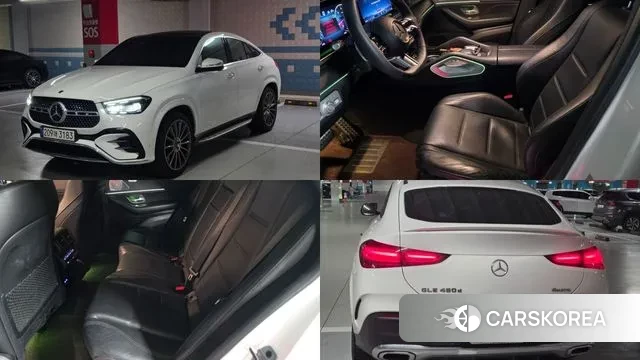 Mercedes-Benz GLE-Class W167 2023 Белый из Кореи