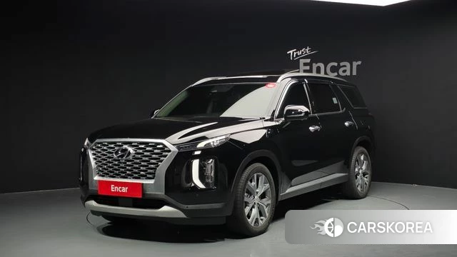 Hyundai Palisade 2021 Черный из Кореи
