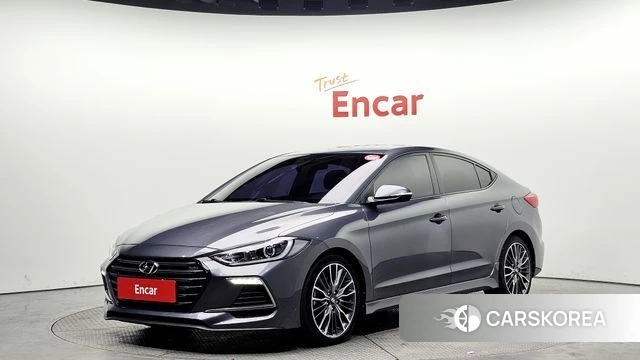 Hyundai Avante AD 2018 Серый из Кореи