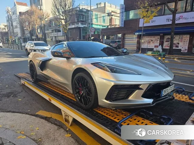 Chevrolet Corvette 2021 Черный из Кореи