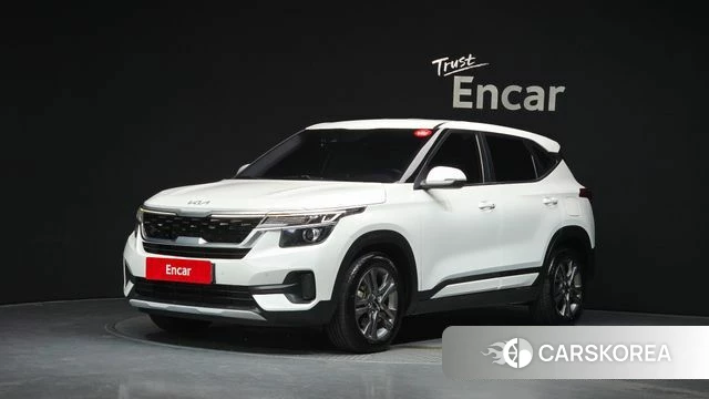 Kia Seltos 2022 Белый из Кореи
