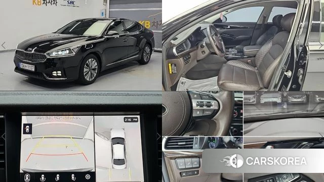 Kia All New K7 Hybrid 2019 Черный из Кореи