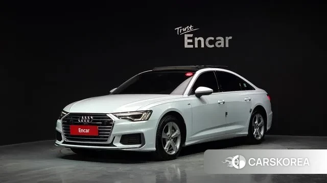 Audi A6 (C8) 2020 Белый из Кореи