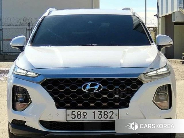 Hyundai Santa Fe TM 2018 Белый из Кореи