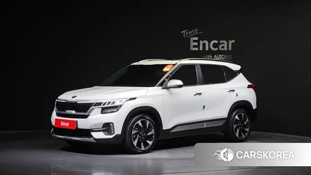 Kia Seltos 2021 Белый из Кореи