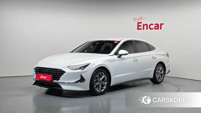 Hyundai Sonata (DN8) 2019 Белый из Кореи