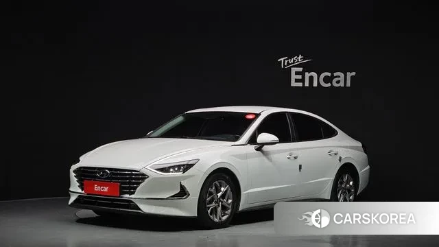 Hyundai Sonata (DN8) 2021 Белый из Кореи